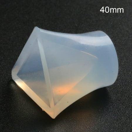 

Silica Gel Mold High Transparent Cake Mould Irregular Crystal Cones New