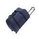 thumbnail image 4 of Bolsa de lona con ruedas, caja de equipaje, portador de bolsos multifunción, maleta para adultos, bolsa de viaje enrollable para viajar, viaje de azul, 4 of 8