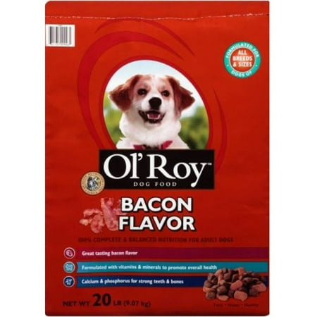 Ol' Roy Bacon Flavor Dog Food, 20 lbs