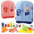 thumbnail image 3 of Ensemble de Jouets pour Réfrigérateur Cuisine Simulée Ensemble d'Aliments de Jeu Appareil de Jeu d'Imitation, 3 of 10