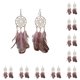 thumbnail image 2 of Pendientes de mujer Sonducket joyería creativa a la moda decoración rosa, 2 of 6