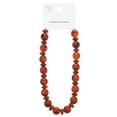 thumbnail image 4 of Time and Tru Brown Beaded Statement Necklace, 1 Piece, 4 of 4