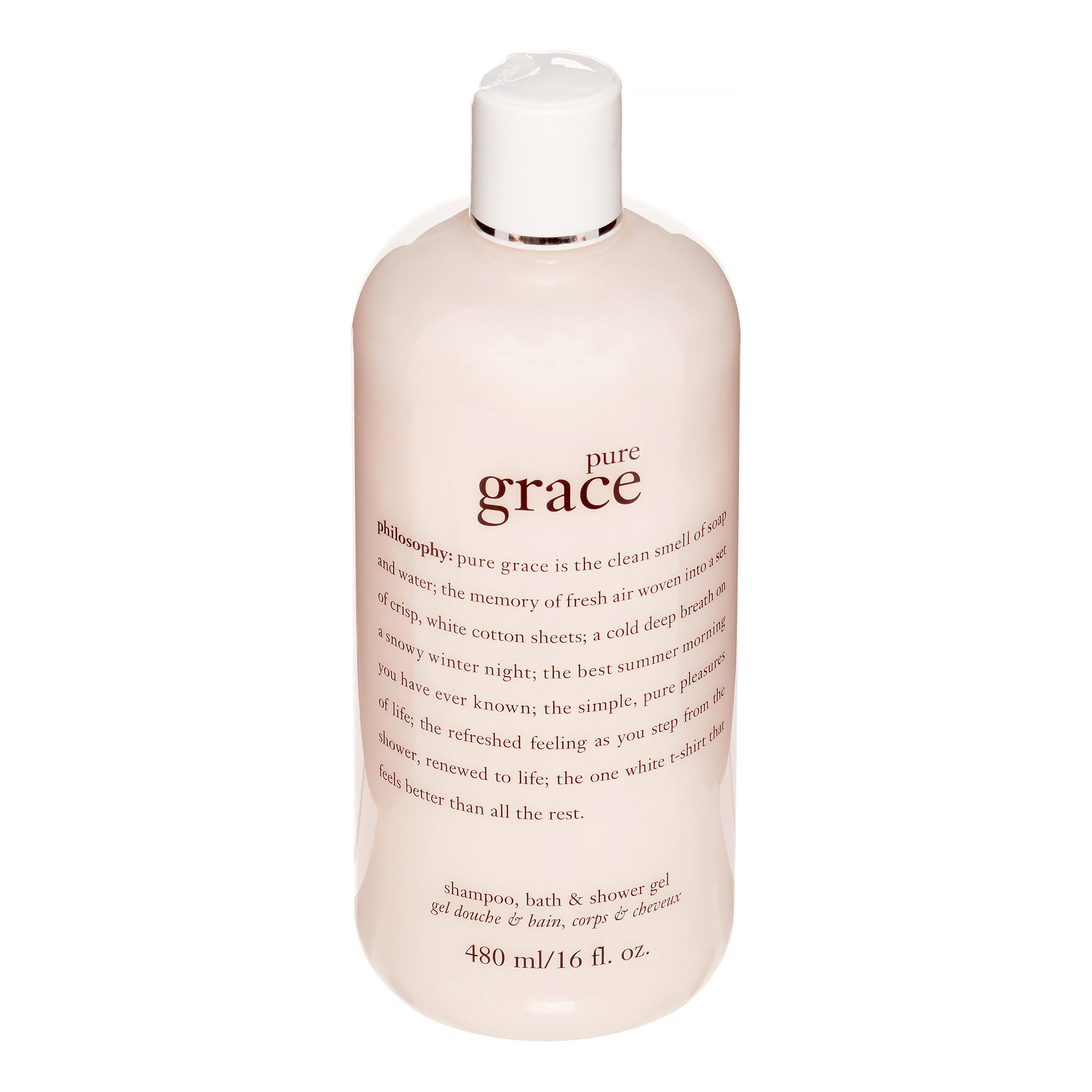 Philosophy Pure Grace Shampoo, Bath & Shower Gel, 16 fl oz