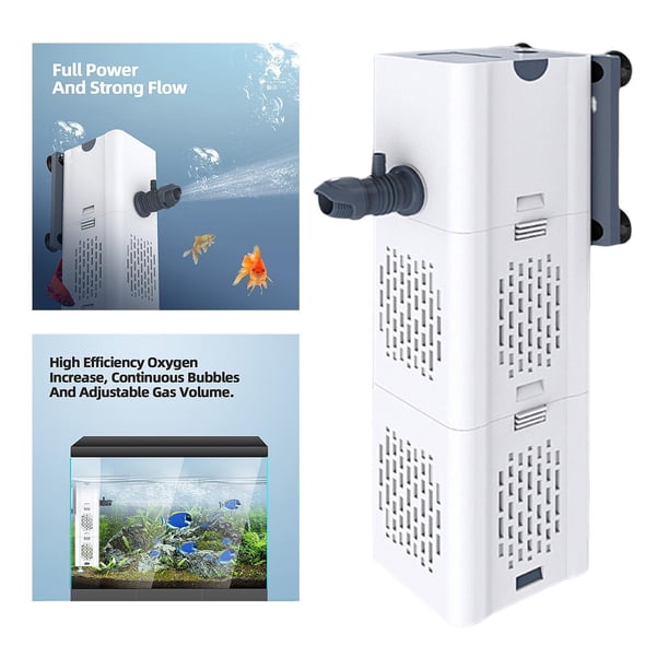 de acuario para pecera, de pecera sumergible, bomba de aire, bomba de agua, de potencia para acuario, estanque, enchufe . UU 25w