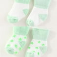 thumbnail image 5 of Unisex Baby Terry Socks 5-Pack for Baby boy and girl 0-12 Months Warm Cotton Socks, 5 of 7