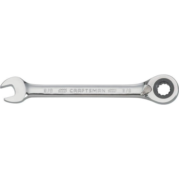 Llave de trinquete CRAFTSMAN reversible de 3/8 pulgadas y 72 dientes SAE