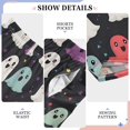 thumbnail image 6 of FORMRS Boys Pajama Pants with Pockets Size 13-14Y Kids Lounge Sleep Bottoms, Colorful Halloween Ghost, 6 of 8