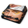 thumbnail image 2 of Joe Keery Blanket Soft Flannel Fleece Throw Blanket Pattern Warm Plush Blankets 50"x40", 2 of 6