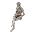 thumbnail image 4 of Figurine de Femme de Lecture, Ornement de Lecture Innovant Résistant aux Intempéries Peint à la Main Exécution Exquise pour Table à Manger E, 4 of 8