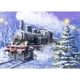 thumbnail image 1 of Cuadros Decorativos Diamond Painting 5D DIY Snow Train Kit de diamantes de imitación de taladro redondo completo (NH881) Sywqhk Nuevos Originales, 1 of 9