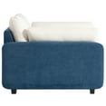 thumbnail image 3 of 50*43" Chenille Armchair, Deep Seat For Comfort. Color Blocking Style Apartment And Living Room Extra-wide Seat. Design Decor, 3 of 6