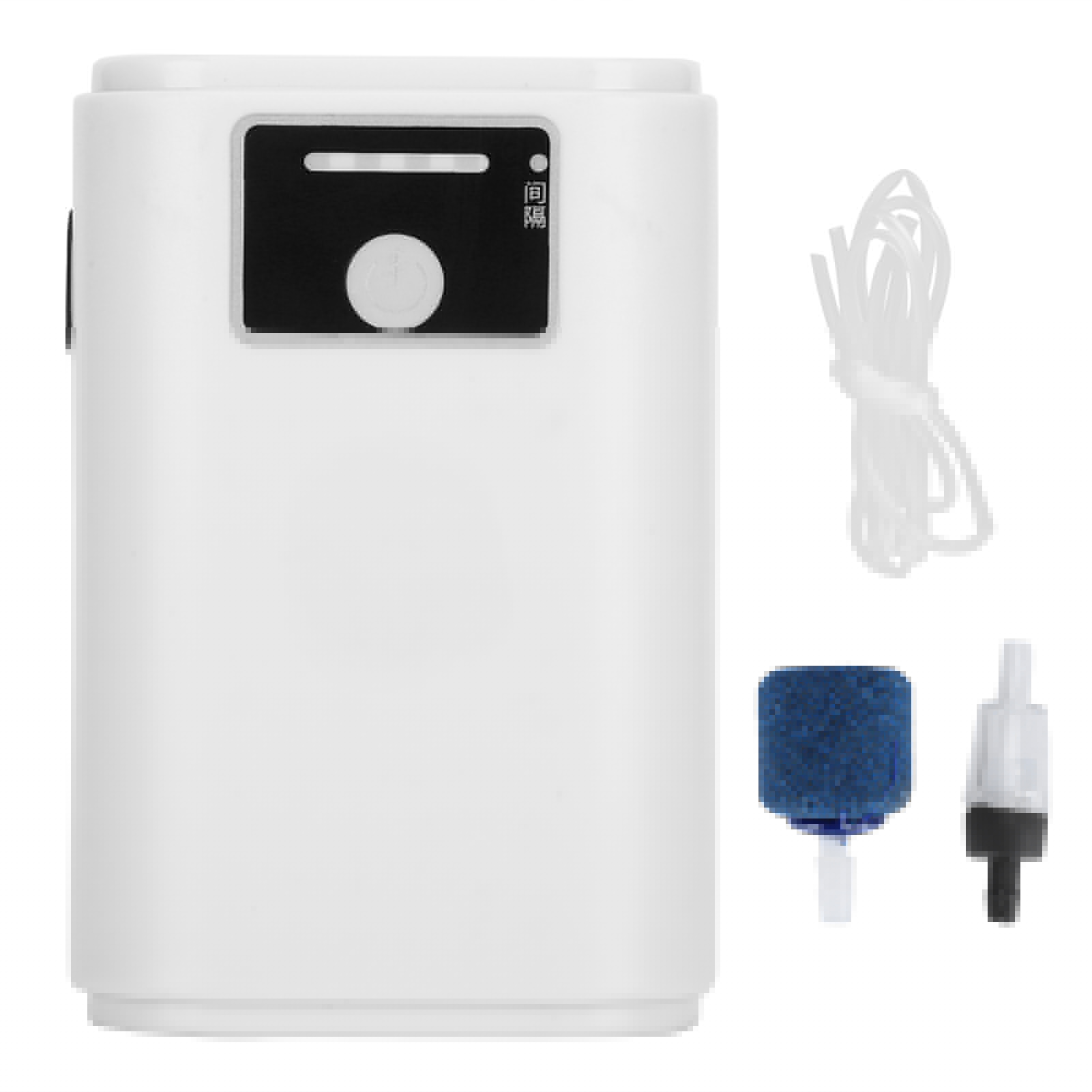 Bomba de Aire del Acuario, Kit de Bomba de Oxísgeno de Resistencia de Un Fuerte, PlásTiCO de PVC Liviano Ultra PlásTico Duradero Para Peces de Acuario