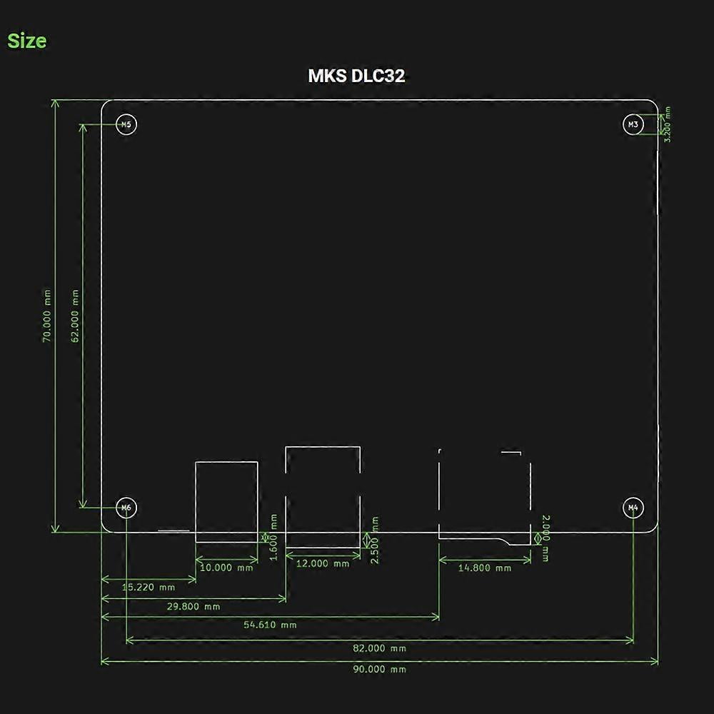 MKS DLC32 V2.0 Offline Control 32Bits ESP32 WIFI GRBL TFT Desktop Lasering Engraving Machine DIY Un