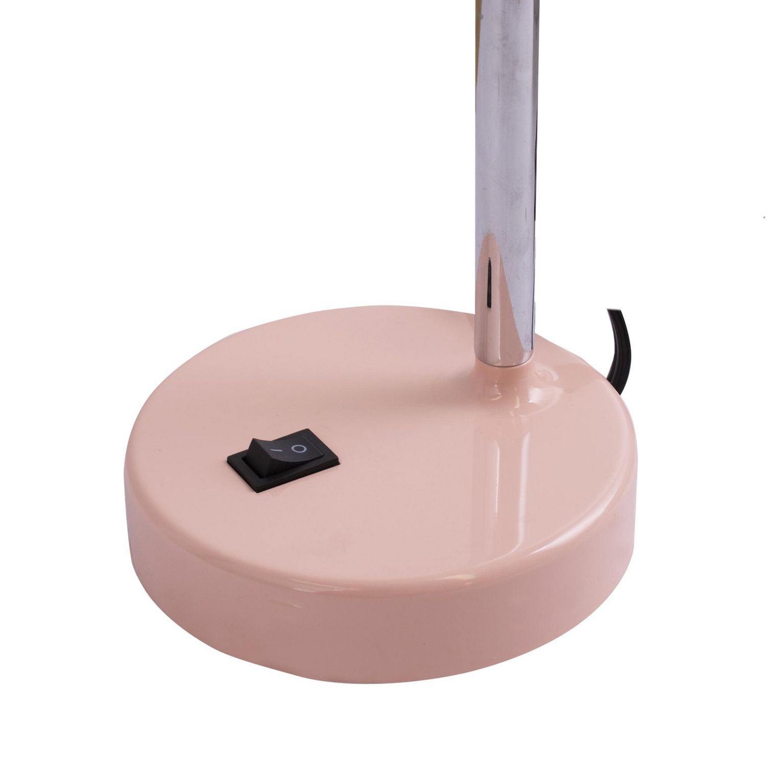 Lampe de bureau Mainstays de couleur rose