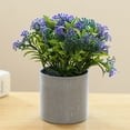 thumbnail image 5 of Bola de flores falsas bonsái decoración del hogar decoración de fiesta flor artificial planta verde planta en maceta, 5 of 5