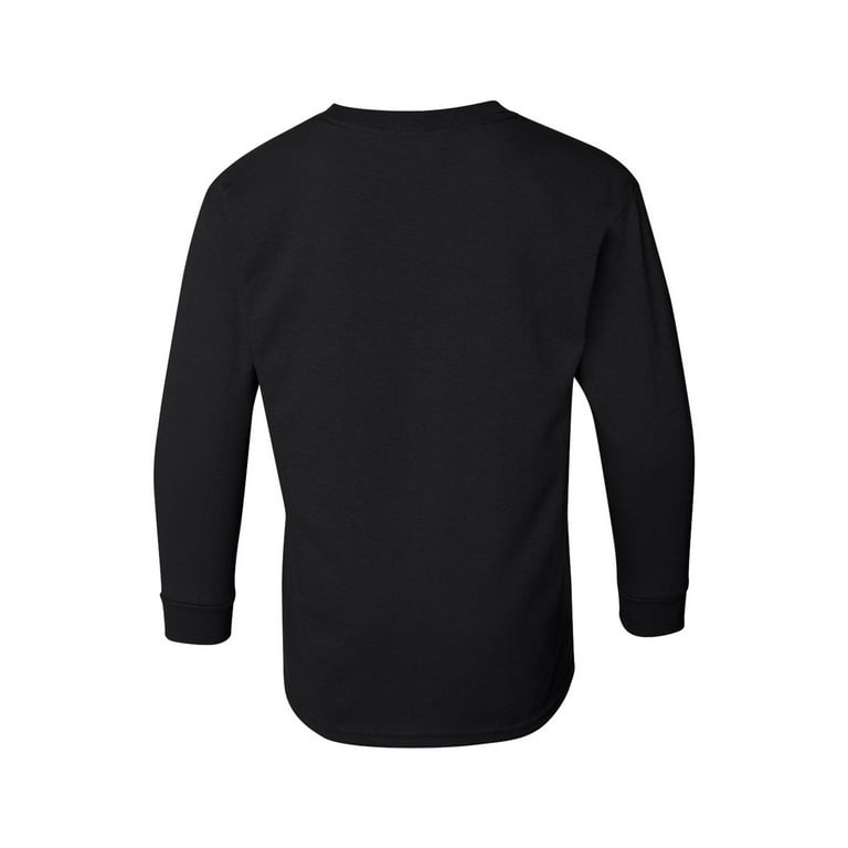 Gildan Youth Heavy Cotton T-Shirt Long Sleeve Tee -GR54 Assorted