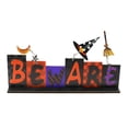 thumbnail image 1 of PENGXIANG Happy Halloween Table Decorations  Pumpkin Table Centerpieces Wooden Candy Day, 1 of 6