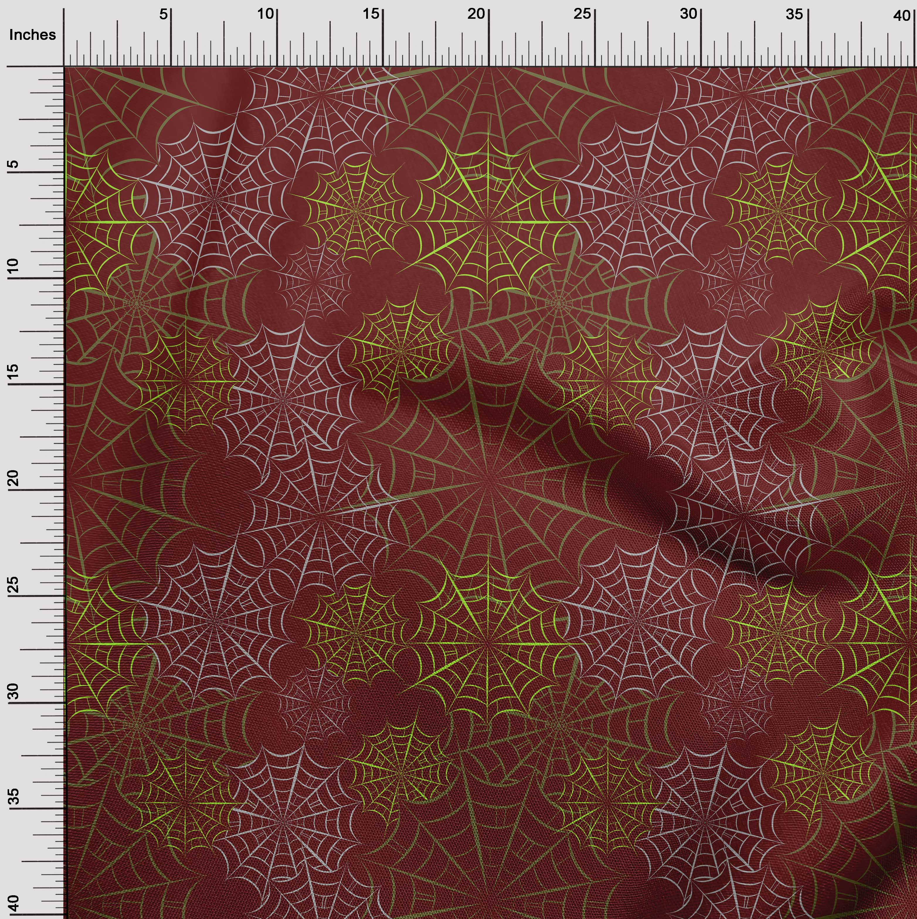 oneOone Cotton Jersey Maroon Fabric Halloween Diy Clothing Quilting Fabric Print Fabric By Yard 58 Inch Wide