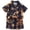 Z02-Orange, variant on Zshosam Toddler Boy Summer Outfits Sets Little & Big Boys Button Down Shirts and Short Sets Summer Outfits Printed Kids Set Size 6T 7T,(Dark Blue 6-7 Years)