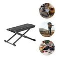 thumbnail image 1 of KAKOWELY 1 Pce Pédale de Guitare Noire Performance Pied de Lit Réglable Support de Pied Stable, 1 of 8