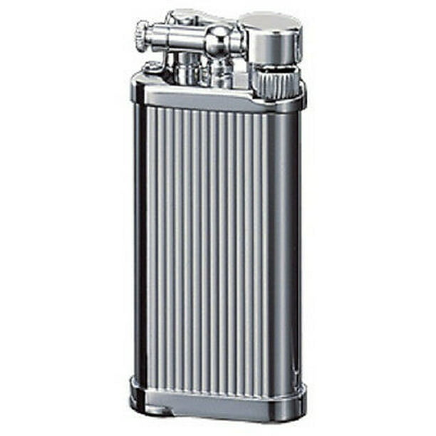 Old IM Butane Pipe Lighter Degree Adjustable Flame Chrome - 1205 -