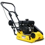 2.5HP Plate Compactor Gas 79.7cc 8200N Force Construction Concrete Tamper Machine Power Paver 19.3 x 12.6" Plate,EPA compliant