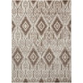 thumbnail image 2 of Nourison Karma Repeat Medallions Beige 5'3" x 7'4" Area Rug, (5x7), 2 of 5