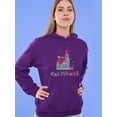 thumbnail image 2 of Storybook Style Xmas Cabin Hoodie Women -Image by Shutterstock, Female Medium, 2 of 4