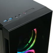 CyberPowerPC Gamer Supreme Gaming Desktop, AMD Ryzen 7 8700F, 32GB, AMD Radeon RX 7800 XT 16GB, 2TB SSD, Black, SLC7100WST