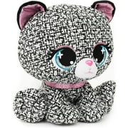 GUND P.Lushes Designer Fashion Pets Khloe OBearci Teddy Bear Premium Stuffed Animal, Black and White, 6