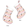 thumbnail image 3 of Yiaed Cute Sushi (2) Print Christmas Stockings, Christmas Stockings Hanging Ornaments, Christmas Stockings for Family Christmas Holiday Decorations, 3 of 7