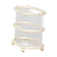thumbnail image 2 of Lipstore Mat Storage Rack Cart Exercise Equipment Workout Block Weight Rack 46cmx30cmx47cm, 2 of 8