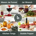 thumbnail image 3 of Hungry Artisan 18-Piece Stainless Steel Canning Kit – Complete Jarring and Canning Supplies with Accessories, 3 of 8