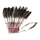 thumbnail image 2 of Tocado de plumas de jefe para adultos, ideal para cosplay, disfraces y actuaciones en escenario., 2 of 8