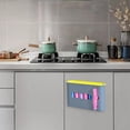 thumbnail image 4 of Trash Bag Dispenser Hanging Garbage Bag Storage Box for Bathroom Office Home Gray, 4 of 8