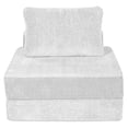 thumbnail image 2 of Sofá Cama Individual Plegable + Cojín Espacio Optimizado Blanco, 2 of 6