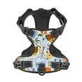thumbnail image 4 of Picia Insects and Flowers No-Pull Dog Harness Reflective Front Clip Vest with Handle,Step-in Air Dog Harness,Adjustable 2 Metal Rings 4 Buckles,Easy to Put on & Take Off, 4 of 9