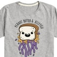 thumbnail image 3 of Instant Message - Peanut Butter & Jellyfish - Toddler & Youth Short Sleeve Graphic T-Shirt, 3 of 6
