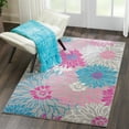 thumbnail image 6 of Nourison Passion Floral Grey 3'9" x 5'9" Area Rug, (4x6), 6 of 7
