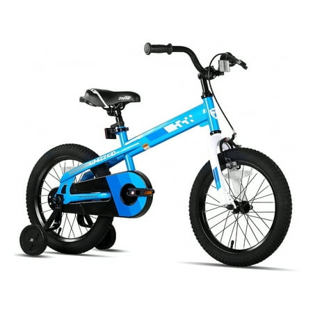 UPC: 0847182047290 | JOYSTAR Whizz Bike for Ages 4-7 with Training Wheels 16 Blue