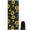 Black Geometric Sunflower, variant on Orange Brown Sunflower Pattern Hot Yoga Mat Towel Non Slip for Hot Yoga - Quick-Drying Yoga Mat Cover with 4 Corner Pockets with Travel Bag - Hot Yoga Towel Non Slip 70"x26"