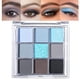 thumbnail image 1 of Paleta de sombras de ojos CAKAILA 9 colores azul gris impermeable, 1 of 8