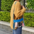 thumbnail image 4 of ZTTD Clear Crossbody Outdoor Makeup Messenger Bag With Adjustable Shoulder Strap Blue for Men and Women for Work and Travel, 4 of 5