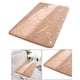 thumbnail image 4 of 1 alfombra de baño de poliéster antideslizante, cómoda y suave. Marrón claro 40x60cm, 4 of 7