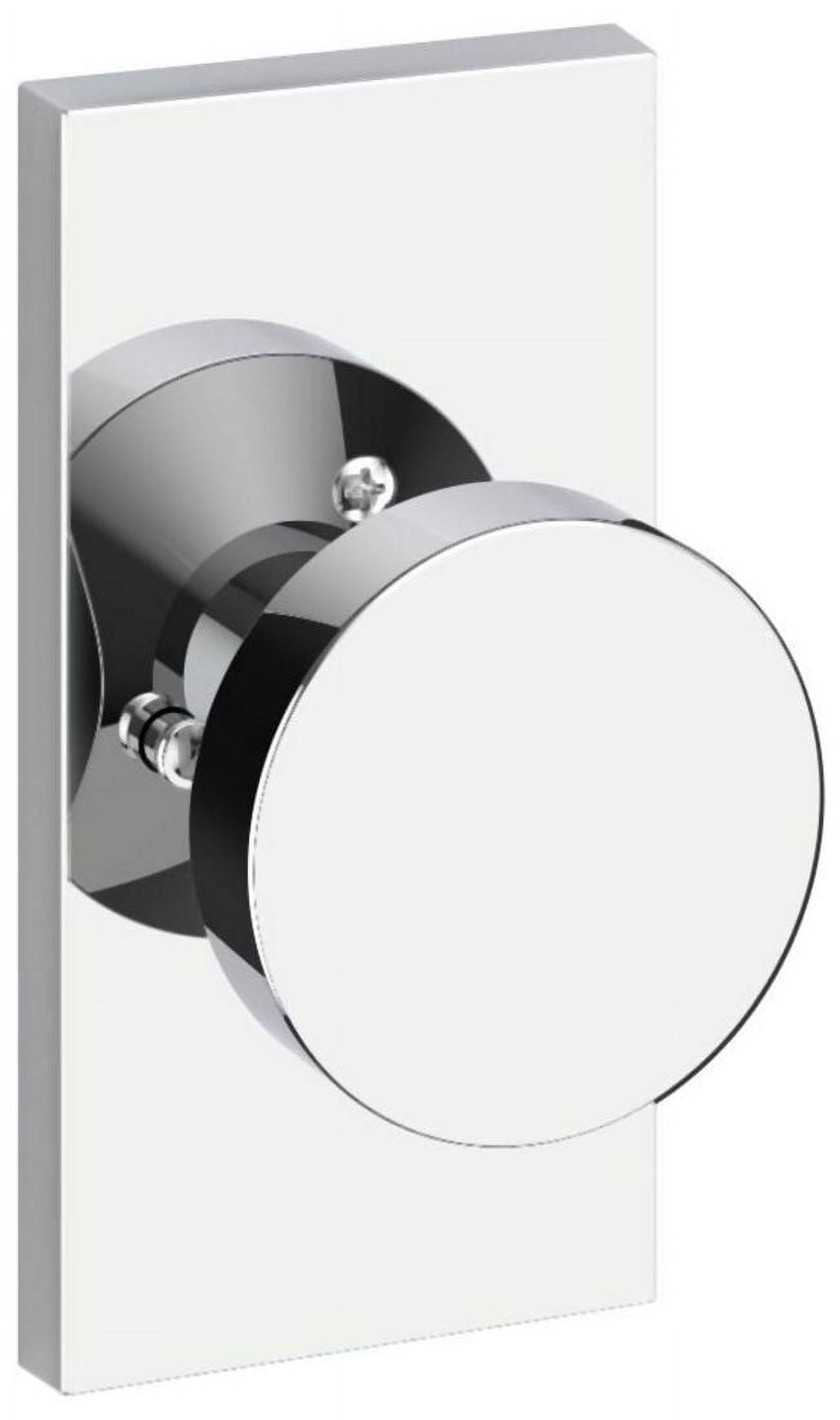 Baldwin PVCONCFR044 Contemporary Privacy Door Knob Set - Brass
