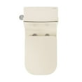 thumbnail image 4 of Concorde One Piece Square Left Side Flush Handle Toilet 1.28 gpf in Bisque, 4 of 13
