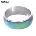 thumbnail image 1 of CAROOTU Bague d'Humeur Changeant de Couleur en Acier Inoxydable Mode Unisexe, 1 of 6