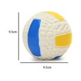 thumbnail image 2 of Juguete para perros de voleibol de látex, pelota con dientes sonoros, juguete para mascotas (grande) Rojo Verde, 2 of 5