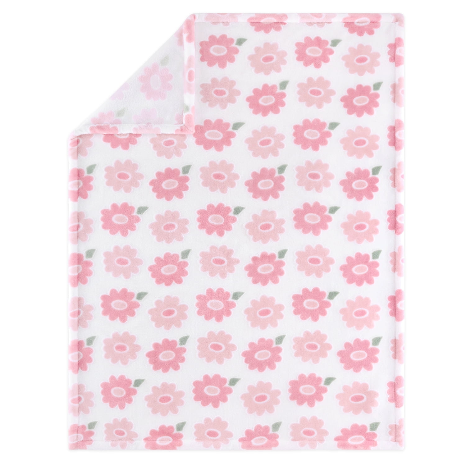 特別価格The Peanutshell Floral Crib Bedding Set for Girls, Flower Fun, 5 Pieces並行輸入 特別価格The Peanutshell Floral Crib Sheet Set for Baby Girls - 4