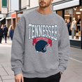 thumbnail image 3 of Football City Team Sweatshirts for Men 2025 Long Sleeve Crewneck Rugby Graphic Sweatshirt Pullover Tops, 3 of 4